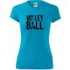 Volleyball nápis - Dámske Fantasy športové (dresovina) - 2XL ( Svetlý tyrkys )