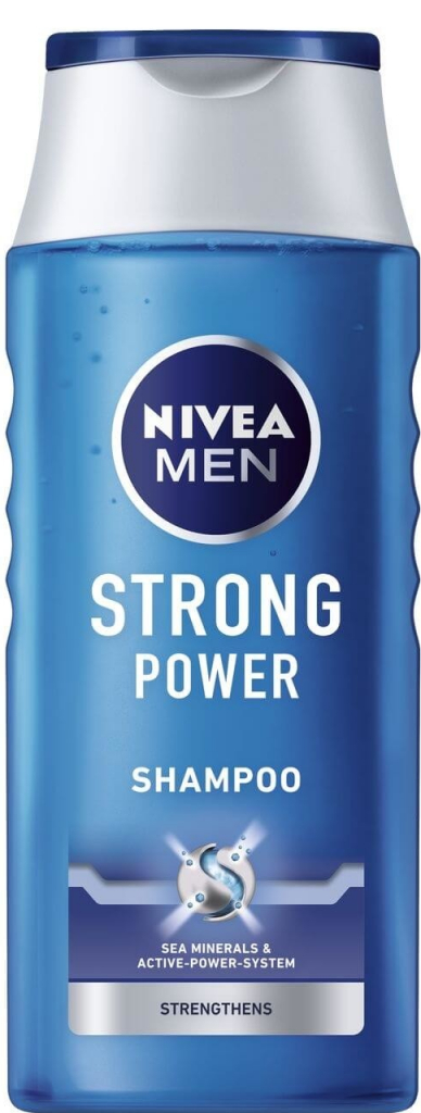 Nivea Strong Power For Men šampón 250 ml