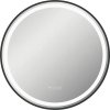Okrúhle zrkadlo s osvetlením v ráme form&style SABA Ø 60 cm s dotykovým senzorom s ochranou proti zahmlievaniu IP 44