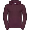 Russell mikina 575M s kapucí COT10575M37000 burgundy