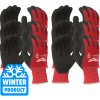 MILWAUKEE 12(pár) x Zimné rukavice odolné proti prerezaniu Stupeň 1 L/9 114287