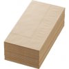 Nideko Papierové servítky ecobrown 40x40cm 2V 1/8 skladenie 1500 ks