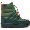 adidas detské čižmy tkanina zelená