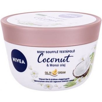 Nivea telové suflé s olejom Kokos a olej Monoi 200 ml