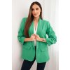 Kesi Dámska bunda 9709 Zelená svetlo