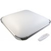 MasterLED Stmievateľný CCT prisadený LED luster Paris 36W 3000-6500K s diaľkovým ovládaním biely 53x53cm, ML2967
