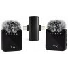 Verk 06390 Bezdrôtový klopový mikrofón, 2 ks, USB-C / Lightning