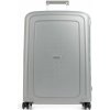 Samsonite S´CURE SPINNER 69/25, 79 l -Stredný kufor so zapínaním na 3 klipsy 49307 - Silver- S´cure 49307