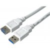 PremiumCord ku3paa05w USB 3.0 Super-speed 5Gbps A-A, MF, 9pin, 0,5m bílý