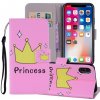 AppleKing flipové puzdro pre iPhone XS Max – princezná - možnosť vrátiť tovar ZADARMO do 30tich dní