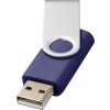 Otočný USB flash disk, 32GB, modrá