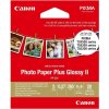 Canon Photo Paper Plus II, foto papier, lesklý, štvorcový typ biely, PIXMA TS9500, TS8200 a TS6200, 8.89x8.89cm, 3.5x3.5
