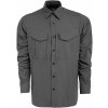 Pánska košeľa VAVWEAR, TACFLEX03 tmavo sivá M
