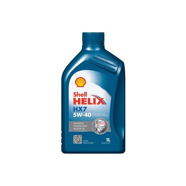 Motorový olej Shell Helix HX7 SP 5W-40 1 l