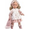 Llorens 54044 LUCIA realistická s mäkkým látkovým telom 40 cm