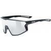 uvex športové okuliare skyryse black matt/mirror silver s3