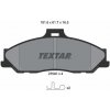 Sada brzdových platničiek kotúčovej brzdy TEXTAR 2354001