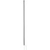 KERBL 292281-5 náhradná tyč k sieti pre hydinu 106 cm / 2 hroty, čierna