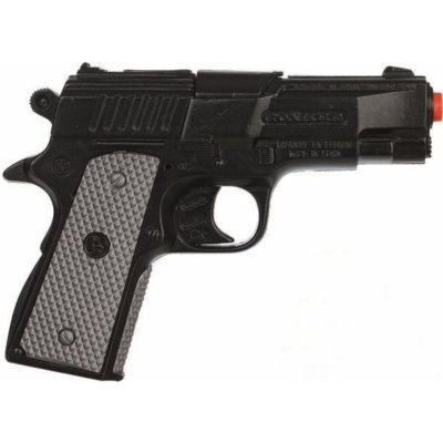 Gonher 46/6 Policejní pistole černá kovová 8 ran gon0466