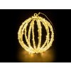 Vianočná skladacia guľa LED, 31cm, vonkajšia