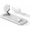 Nabíjačka Anker Pad MagGo 3v1 15W biela pre Apple + USB-C kábel