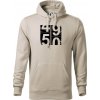 Tachometer 50 - Mikina pánska Cape s kapucňou - 5XL ( Ľadovo sivá )