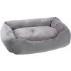 PETSTUFF Pelech pre Psa, mačku, vankúš 65x48x19cm, sivý