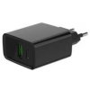 GEMBIRD PD nabíjačka USB-A USB C 20W čierna (TA-UC-PDQC20-01-BK)