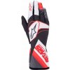 Rukavice Alpinestars Tech 1-K Race v2 GRAPH čierno-bielo-červené veľ XL
