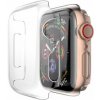 AppleKing puzdro z tvrdého plastu s ochranou displeja pre Apple Watch 40mm - číre - možnosť vrátiť tovar ZADARMO do 30tich dní