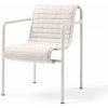 HAY Textilný podsedák Palissade Dining Armchair quilted cushion, cream white