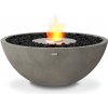 Ohnisko na bioetanol Mix 850 Fire Pit Bowl – luxusná vonkajšia miska na oheň Farba ohnísk: Naturálna, Farba horákov: Nerezová oceľ