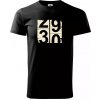 Tachometer 30 - Tričko extra veľké (5-8XL) - 5XL ( Čierna )