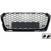 KITT Specials Badgeless Front Grille suitable for Audi A5 F5 (2017-2019) RS Design Piano Black