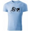 T-ričko BMW S1000XR pánske tričko Farba trička: Nebeská Modrá, Veľkosť: 3XL