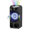 Reproduktor AKAI, DJ-BY4L, přenosný, s disco světly, BT, FM rádio, nahrávání, 300 W