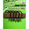 Madcat Pellet Hook A-static veľ.1/0 5ks Brown