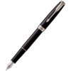 Plniace pero Parker Royal - Sonnet Black CT /FP - Hrot M – stredný