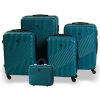 Cestovní kufr BERTOO Milano - zelený set 5v1 99l, 70l, 52l, 38l, 12 l