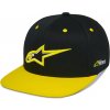 Kšiltovka THICKNESS SNAPBACK, ALPINESTARS (černá/žlutá fluo)