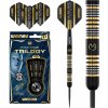 Šípky Winmau steel MvG Trilogy 24g, 90% wolfram (profesionálny set, Prism Vecta násadky, Prism Delta letky)
