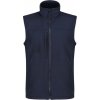 REGATTA PROFESSIONAL FLUX TRA 788 / Pánska 2-vrstvová softshellová vesta - navy 4XL