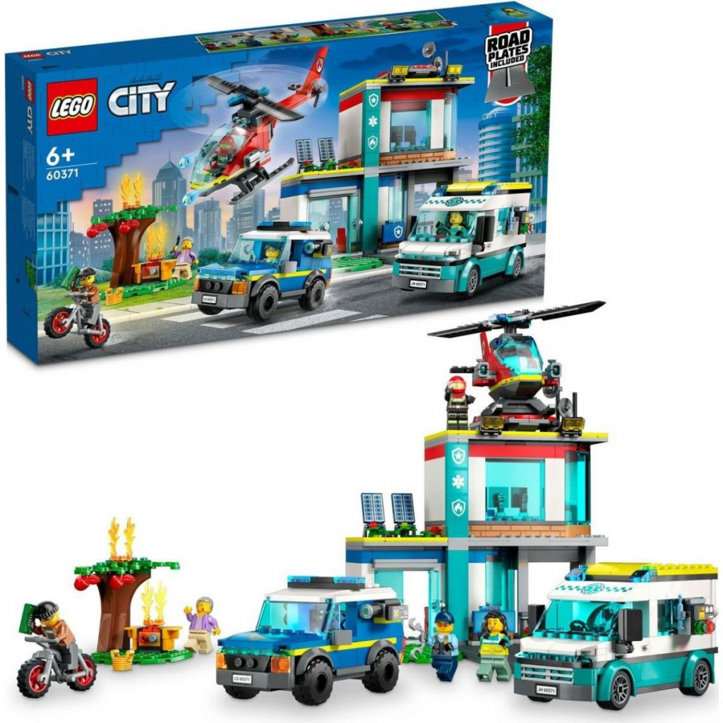 LEGO® City 60371 Zásahová centrála od 49,49 € - Heureka.sk