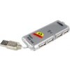 PremiumCord USB 2.0 HUB 4-portový bez napájení ku2hub4ws