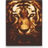 Vymalujsisam.sk Diamantovanie podľa čísiel - Tiger vo svetle Veľkosť: 30x40cm, Rám: Na plastovej doske, Diamanty: Hranaté