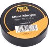 Izolačná páska PVC 19 mm x 20 m x 0,19 mm, čierna, PRO-TECHNIK