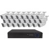 Securia Pro kamerový systém NVR24CHV4S-W smart, biely Nahrávanie: 2TB disk
