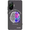 Picasee silikónový čierny obal pre Xiaomi Poco F7 Pro 5G - Brain - White