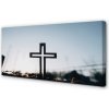 Obraz na plátne kríž 100x50 cm