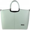 ABBY dámska koženková kabelka Svetlo zelená